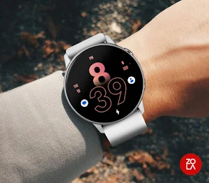Active Peach Watch Face Screenshot 2
