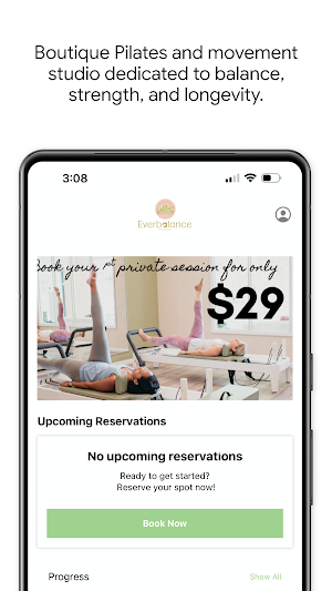 Everbalance Pilates FL Screenshot 1