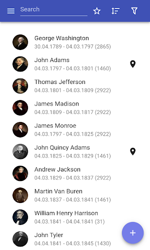 US Presidents Screenshot 0