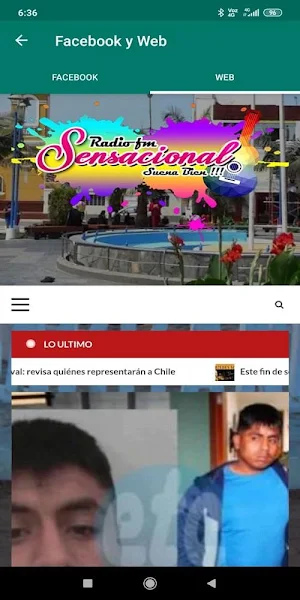 Radio Sensacional FM Screenshot 2