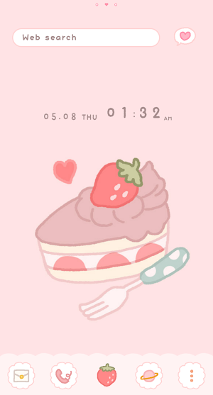 Strawberry Shortcake Theme Screenshot 1