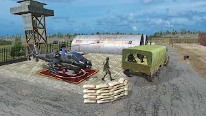 Army Passenger Jeep Driving 3D Screenshot 3