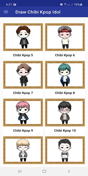 Draw Kpop Idol Chibi Screenshot 0