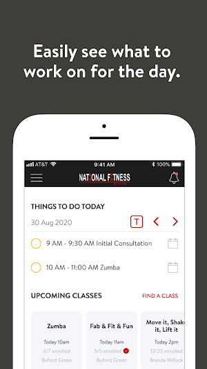 National Fitness Kfalls Screenshot 1