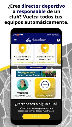 Afición FBPA Screenshot 3