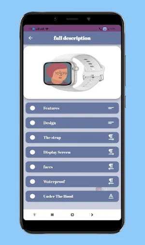 T800 smart watch Guide Screenshot 2