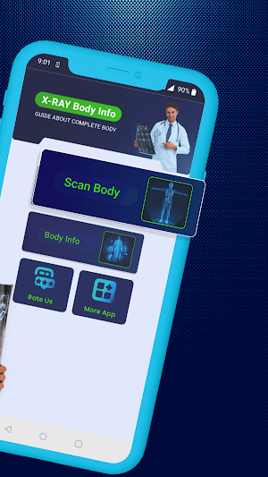 X-ray Body Scanner Simulator Screenshot 2