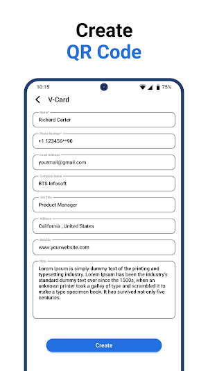 QRCode Scanner & Generator Screenshot 2