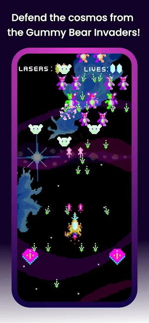 Gummy Bear Invaders Screenshot 2