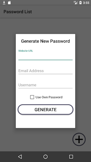 Password Manager Screenshot 2