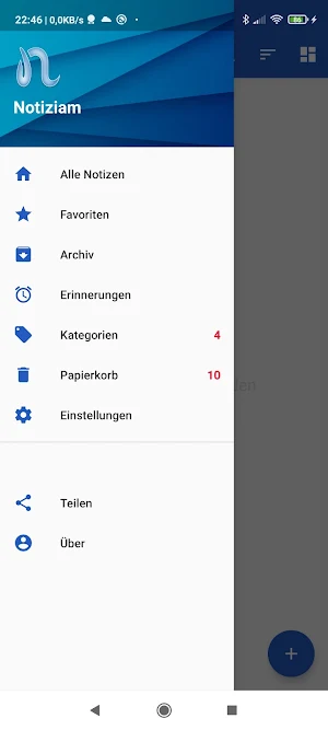 Take notes easily speech notes - Notiziam Screenshot 0