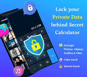 Calculator Vault: Hide Photos Screenshot 2