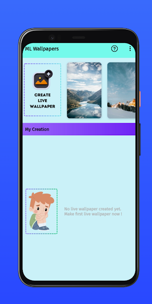 Make Live Wallpaper Own Style Screenshot 1