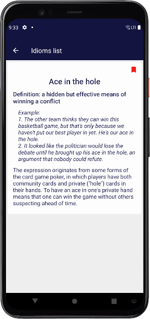 American English Idioms Screenshot 2