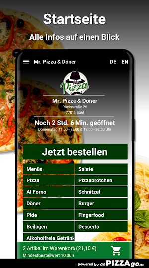 Mr. Pizza - Döner Bühl Screenshot 1