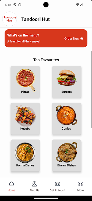 Tandoori Hut Screenshot 3