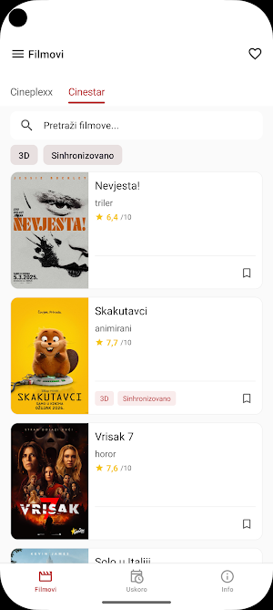 Večeras Screenshot 1