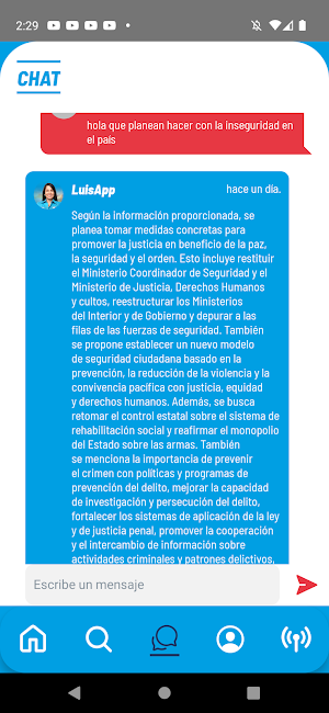 LuisApp Screenshot 1