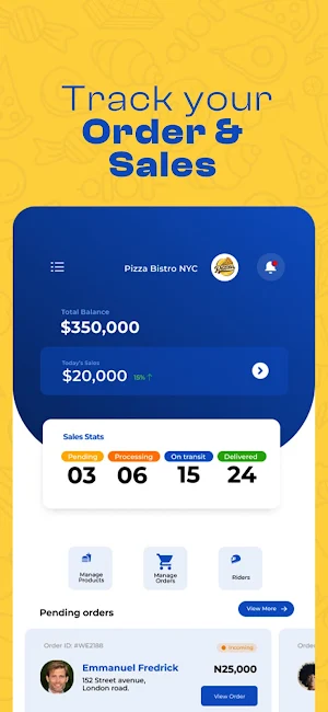 BooBooEats Vendor Screenshot 0