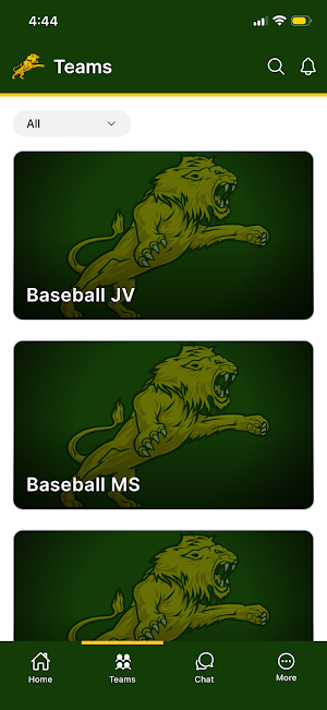 Louisa Lions Athletics Screenshot 1