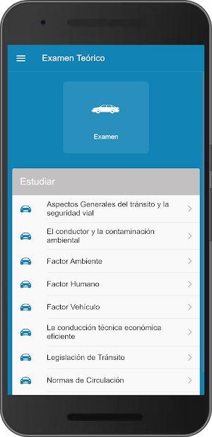 Examen Teórico Costa Rica 2025 Screenshot 0