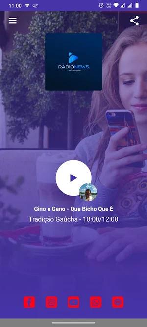 Rádio News Screenshot 2
