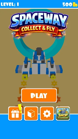 Spaceway Collect & Fly Screenshot 0