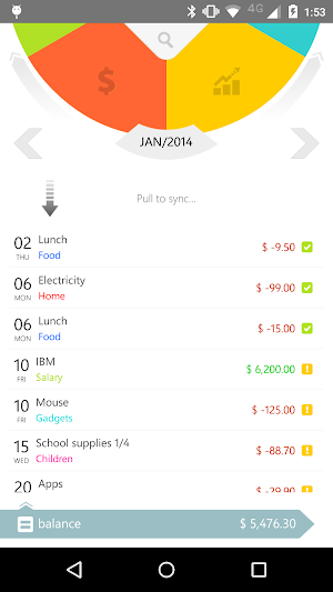Money Care - Bills Screenshot 0