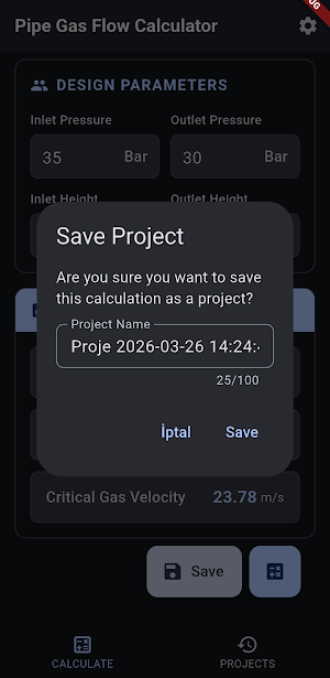Pipe Gas Flow Screenshot 3