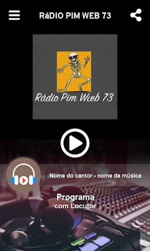 Rádio Pim Web 73 Screenshot 1
