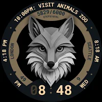 Paper Animals Watch Face 114