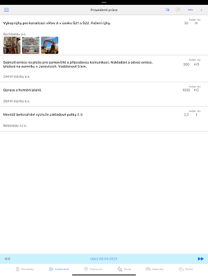 Stavební deník ČEZ DJE Screenshot 3
