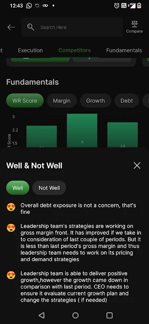 Walls Research Screenshot 1