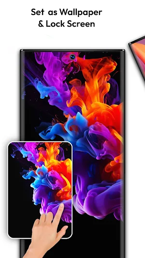 Magic Fluid Simulation LWP App Screenshot 1