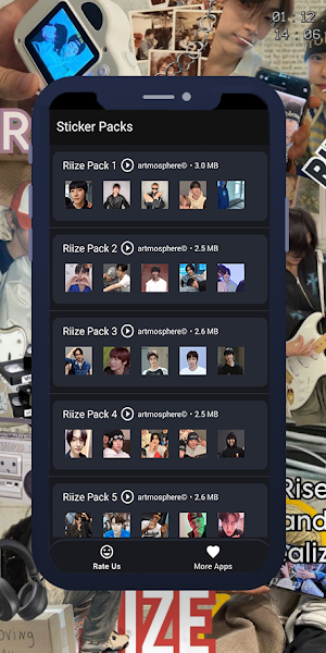 Riize Animated WAStickers Screenshot 3