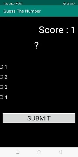 Guess The Number Screenshot 0