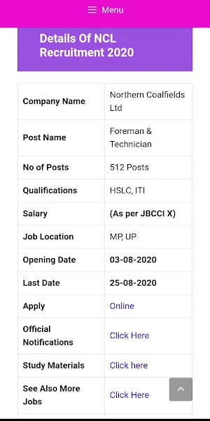 NEGJ.IN - North East Govt. Job Screenshot 2