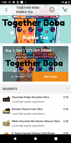 Together Boba Bubble Tea Screenshot 2