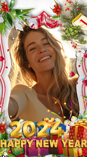 Happy New Year Frame Nouvel An Screenshot 0