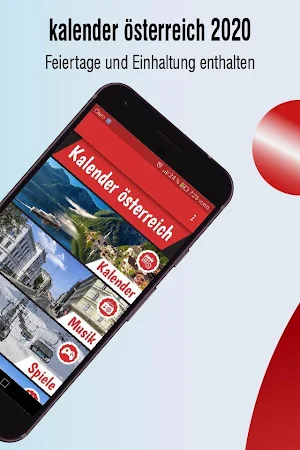 kalender österreich 2020 mit feiertagen kostenlos Screenshot 1