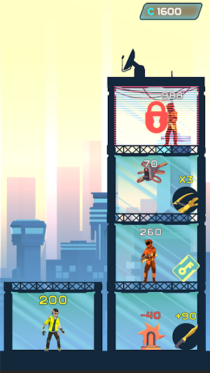 Cyberpunk Edge: Tower War TD Screenshot 3