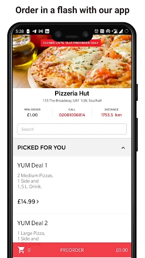 Pizzeria Hut Screenshot 1