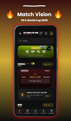 World Cup 2026: Match Schedule Screenshot 0