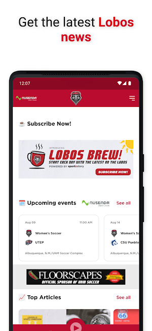 New Mexico Lobos Screenshot 1