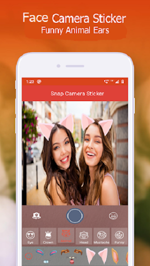 Face Camera Sticker- FaceEmoji Screenshot 2
