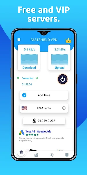FastShield VPN - Fast & Secure Screenshot 2