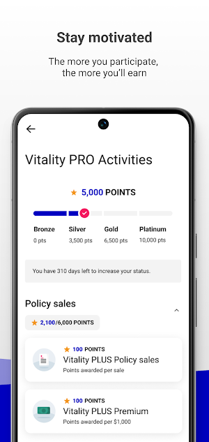 John Hancock Vitality Pro Screenshot 2