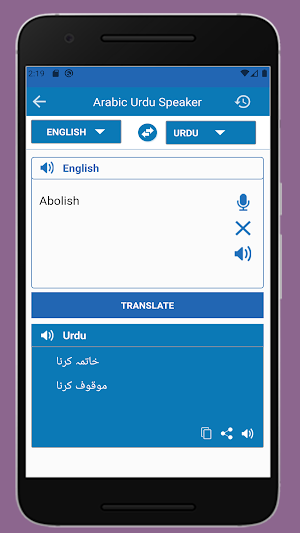 عربی اردو لغت Screenshot 3