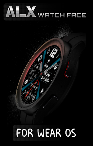 ALX15 Analog Watch Face Screenshot 1
