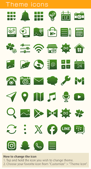 Fluffy Lamb and Clovers Theme Screenshot 3